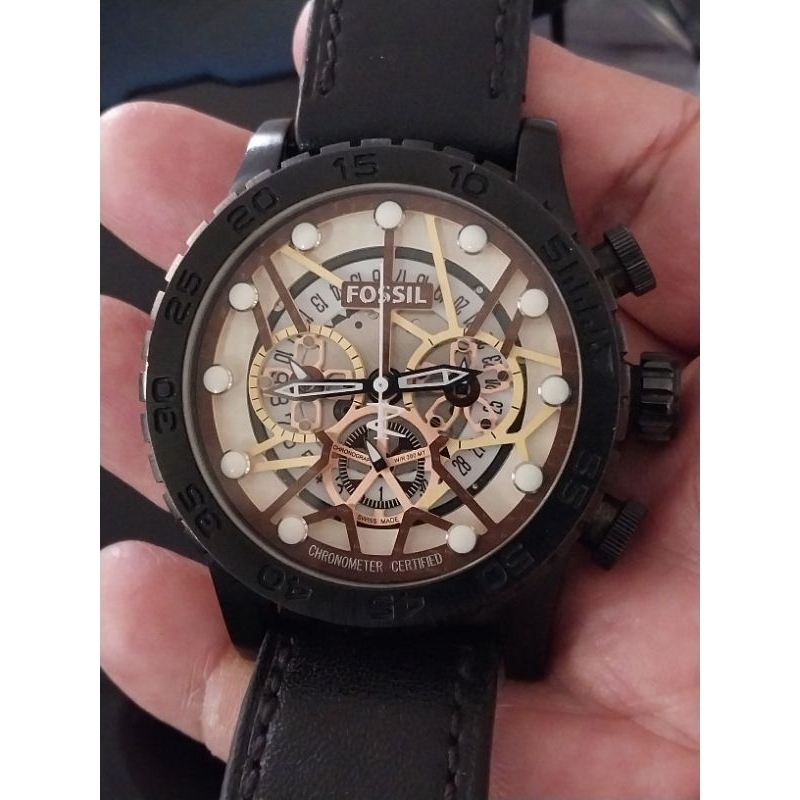 FOSSIL CHRONOGRAPH Jam Tangan Pria bekas second 818