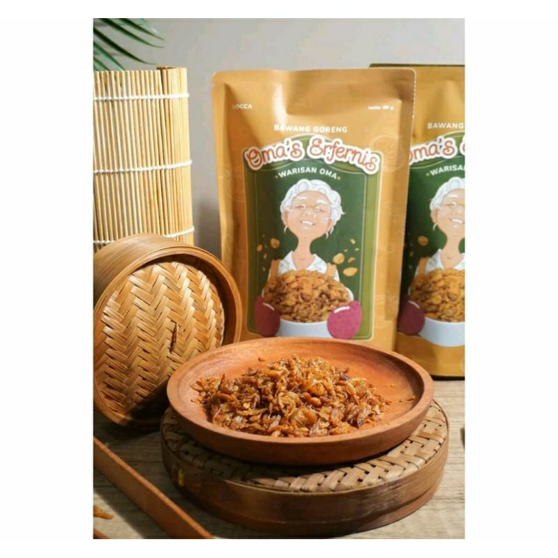 

Locca - Bawang goreng oven rendah kalori