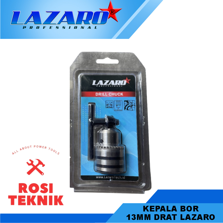 Kepala Bor 10mm Drat Lazaro