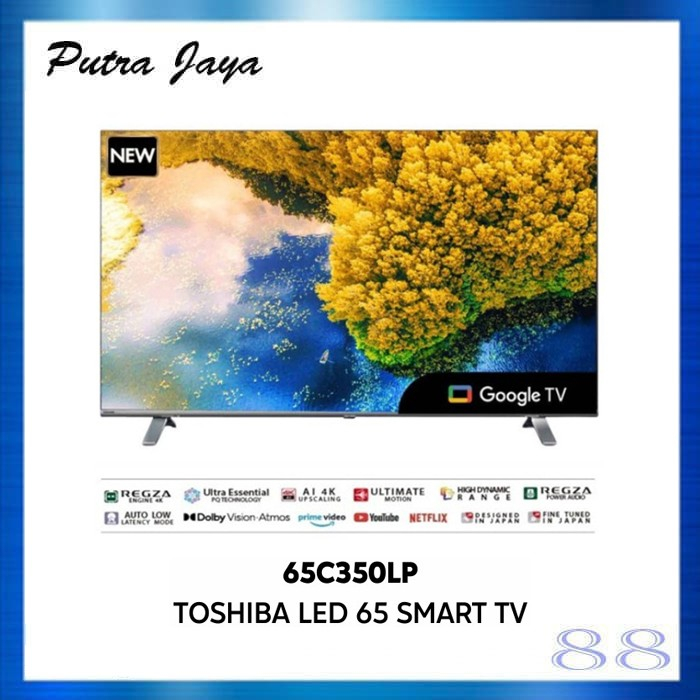 Toshiba LED TV - Dolby Vision Atmos 4K 65" TV - 65C350LP