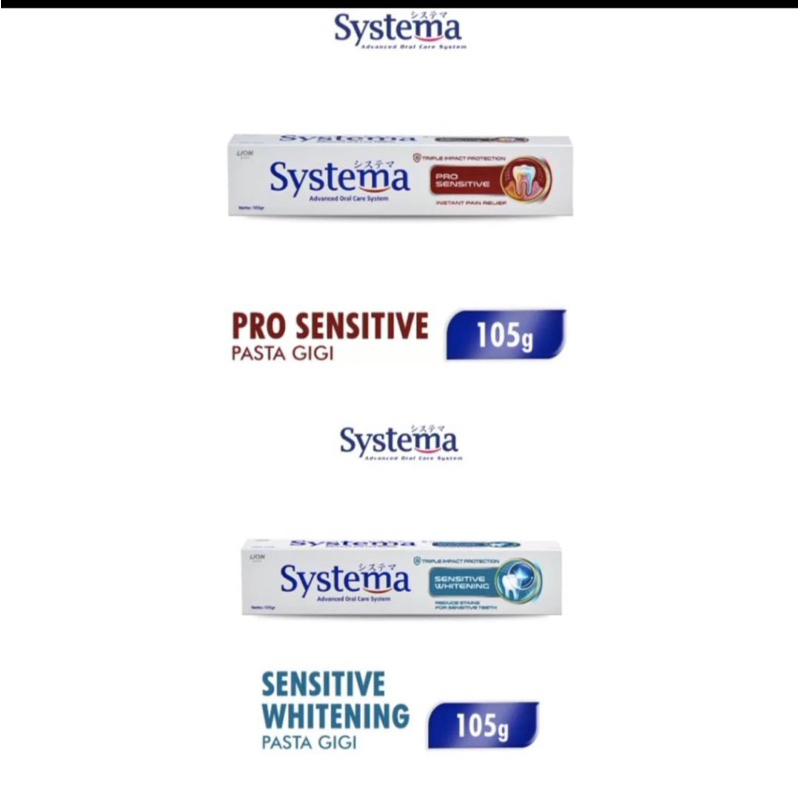 Systema odol berat 105 gram