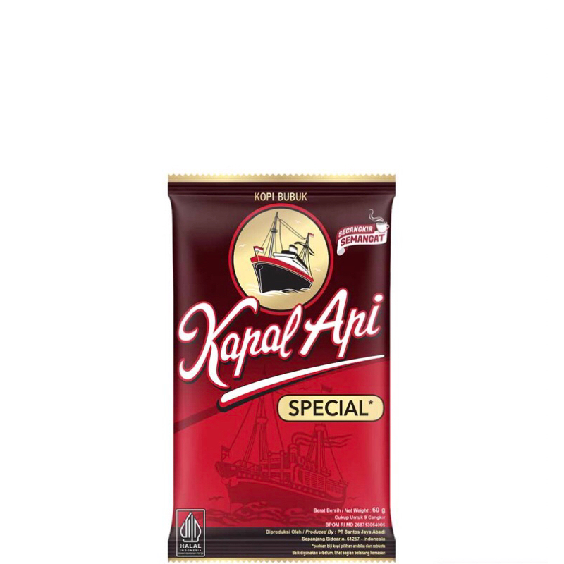 

Kopi kapal Api special 60g 90g