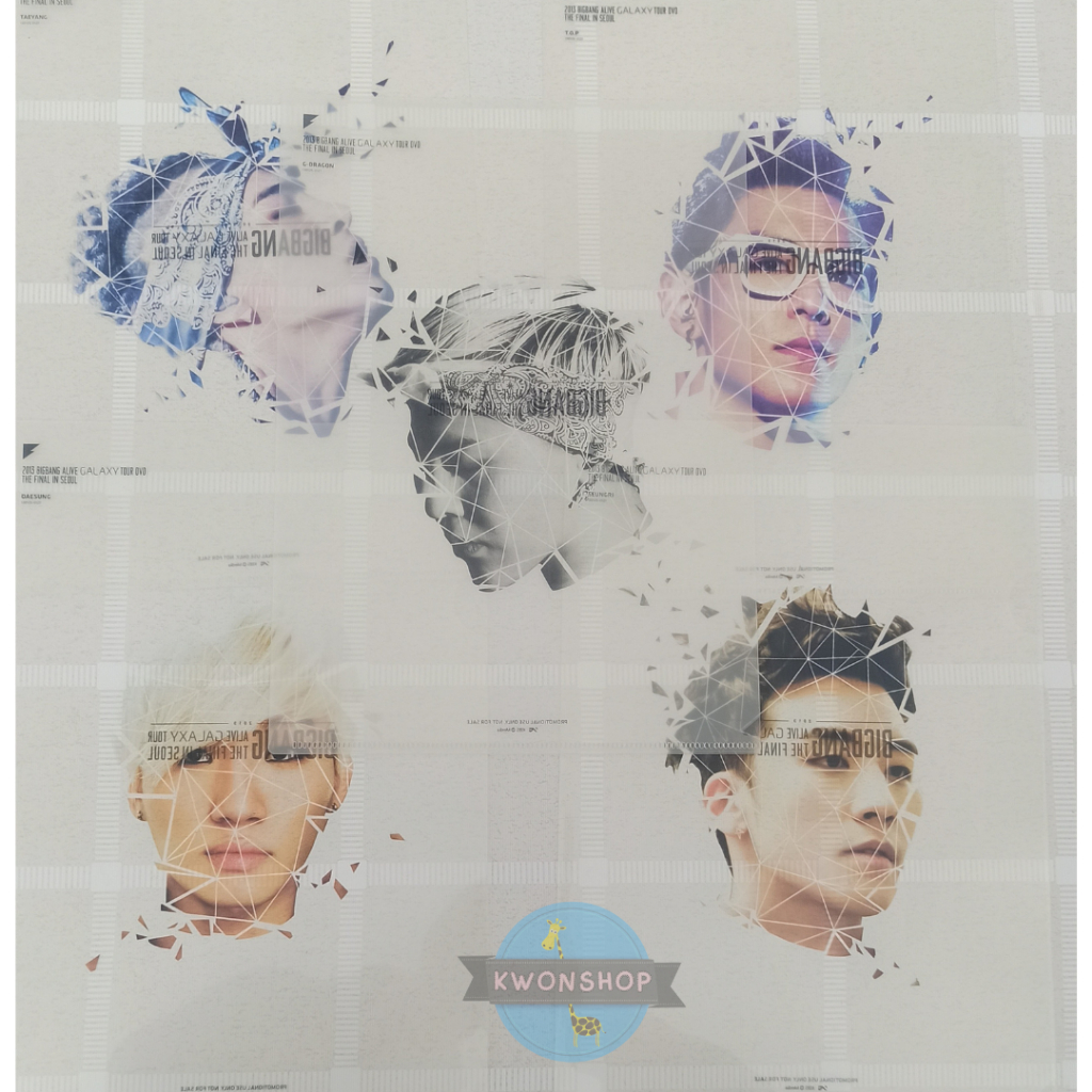 [BACA DESKRIPSI] CLEAR FOLDER BIGBANG ALIVE TOUR 2012