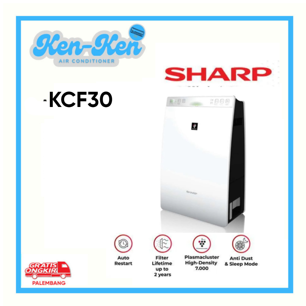 Air Purifier & Humidifier Sharp KCF30 Air Purifier Sharp Pelembab