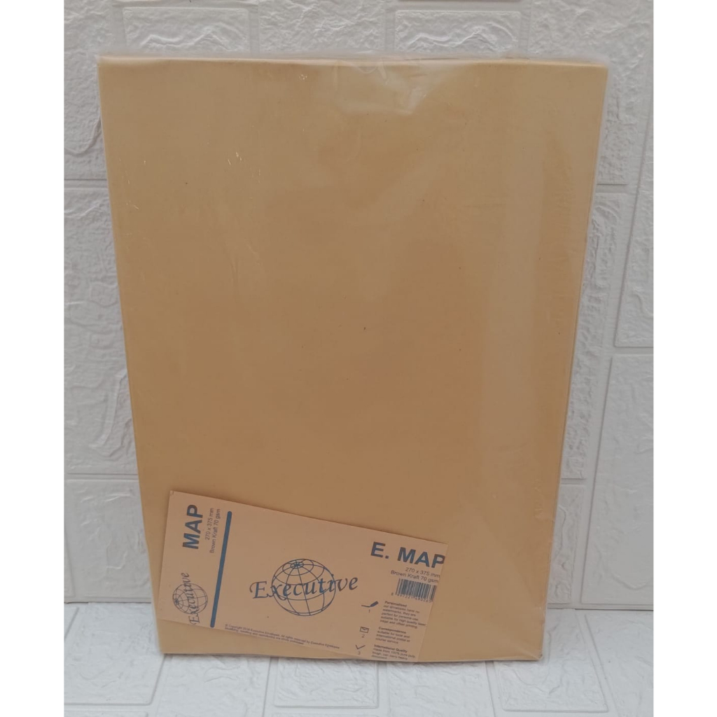 

(10 PCS) Amplop Coklat MAP Executive 27 X 37.5 cm