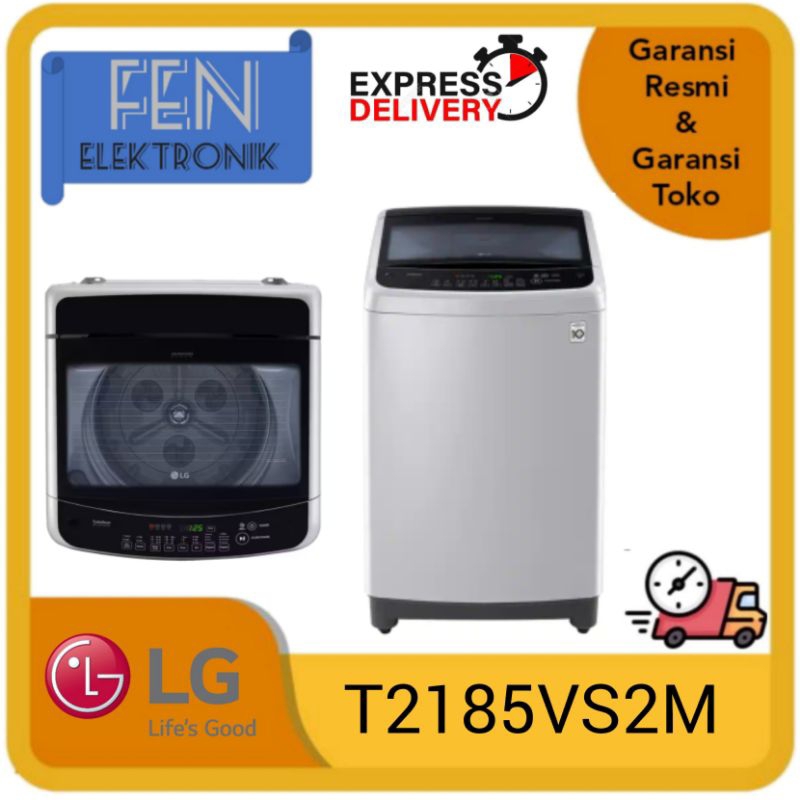 Mesin Cuci LG Top Loading T2185VS2M LG meson cuci 8.5kg T2185VS2M T2185