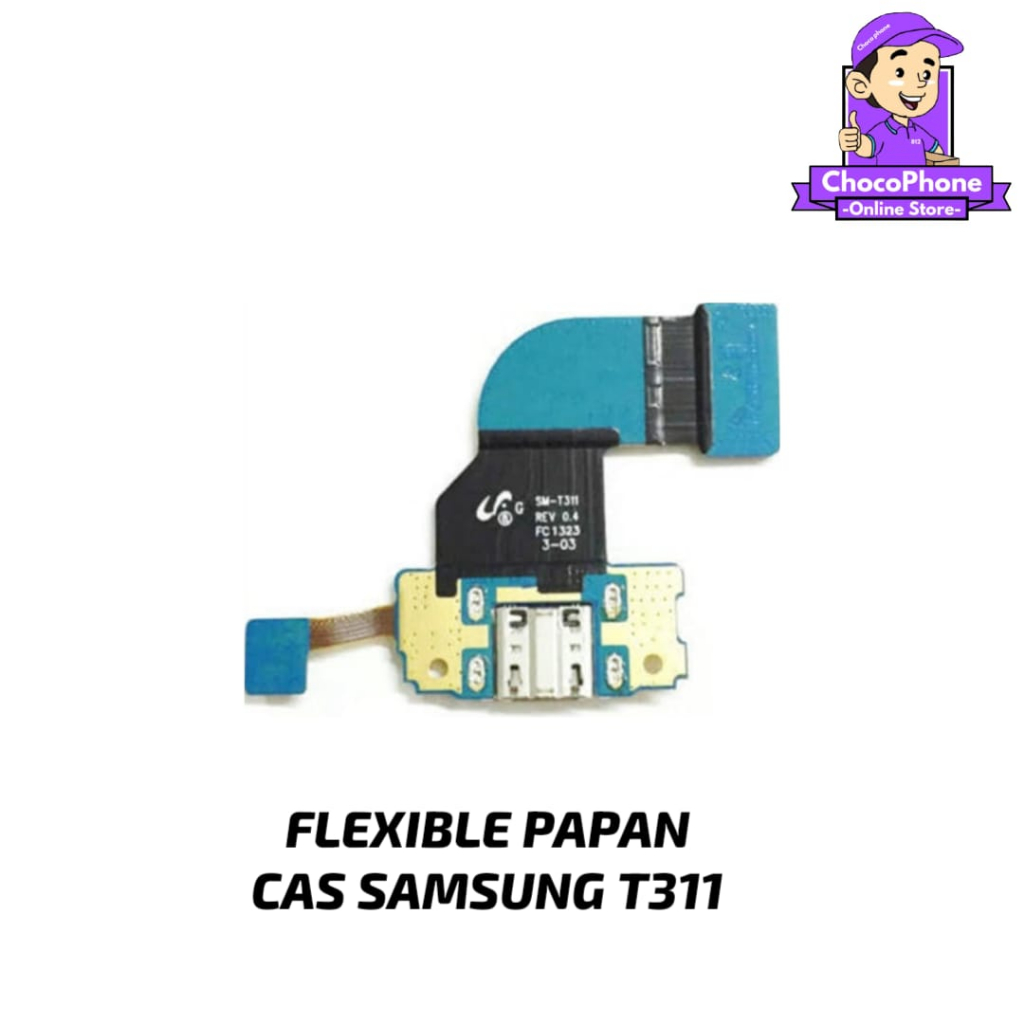 FLEXIBLE PAPAN CAS /CHARGER SAMSUNG T311 ORI/GALAXY TAB 3