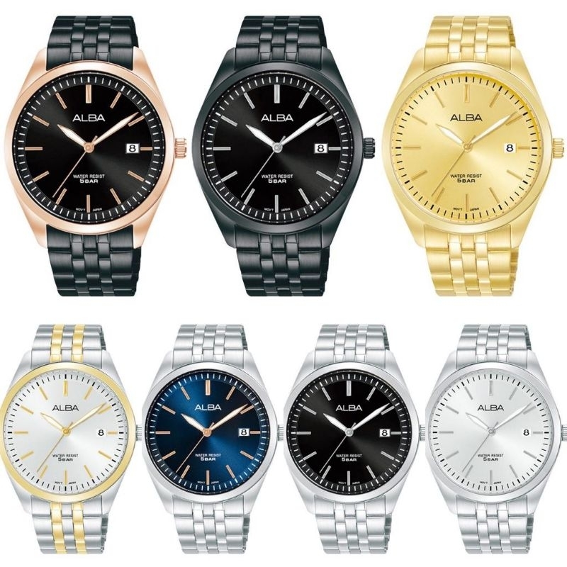 Jam Tangan Pria ALBA Classic Stainless Steel [ORIGINAL]