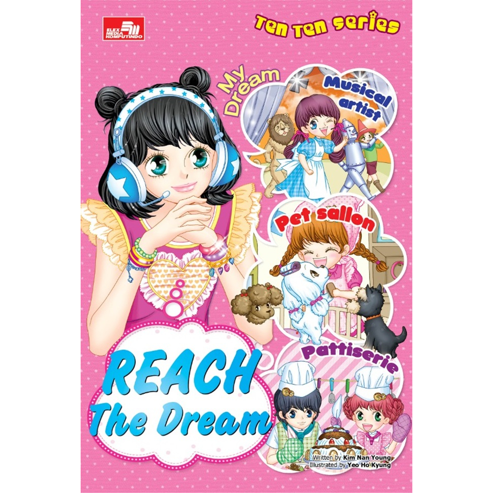 Komik Edukasi Original Murah Ten Ten Series: Reach The Dream (Komik Korea)