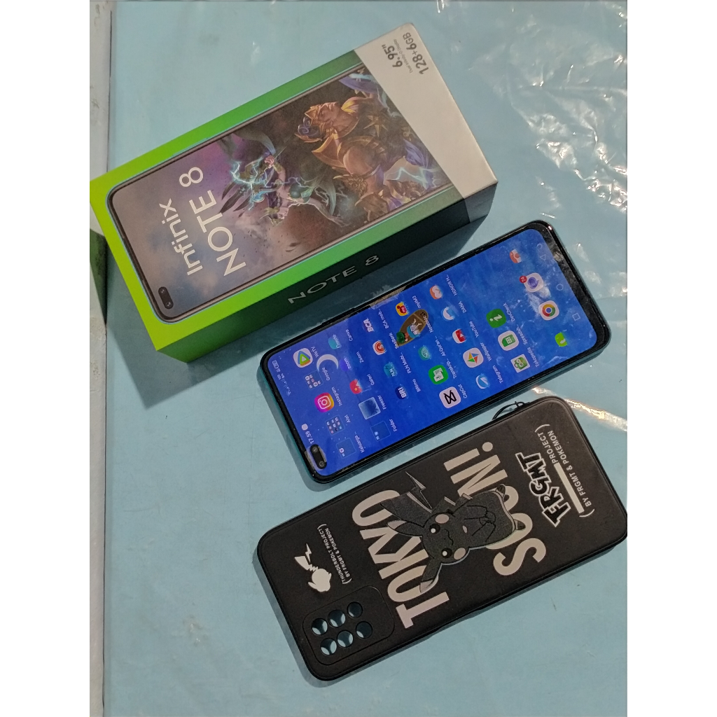 INFINIX NOTE 8 6/128GB SECOND ORIGINAL