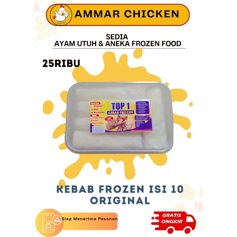 

KEBAB FROZEN ISI 10