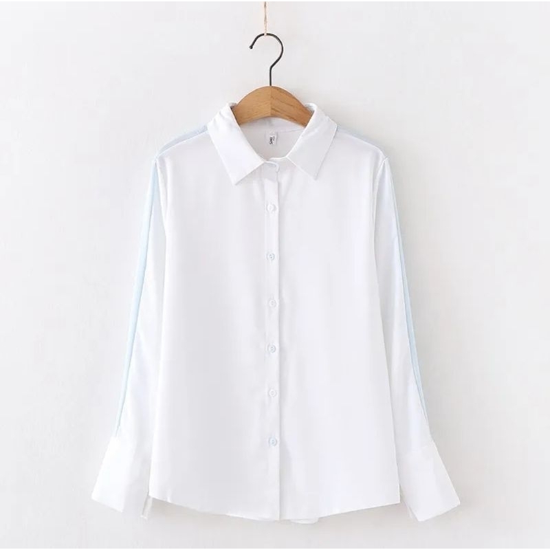 Kemeja Putih Wanita | Kemeja khusus putih Jumbo | Cod