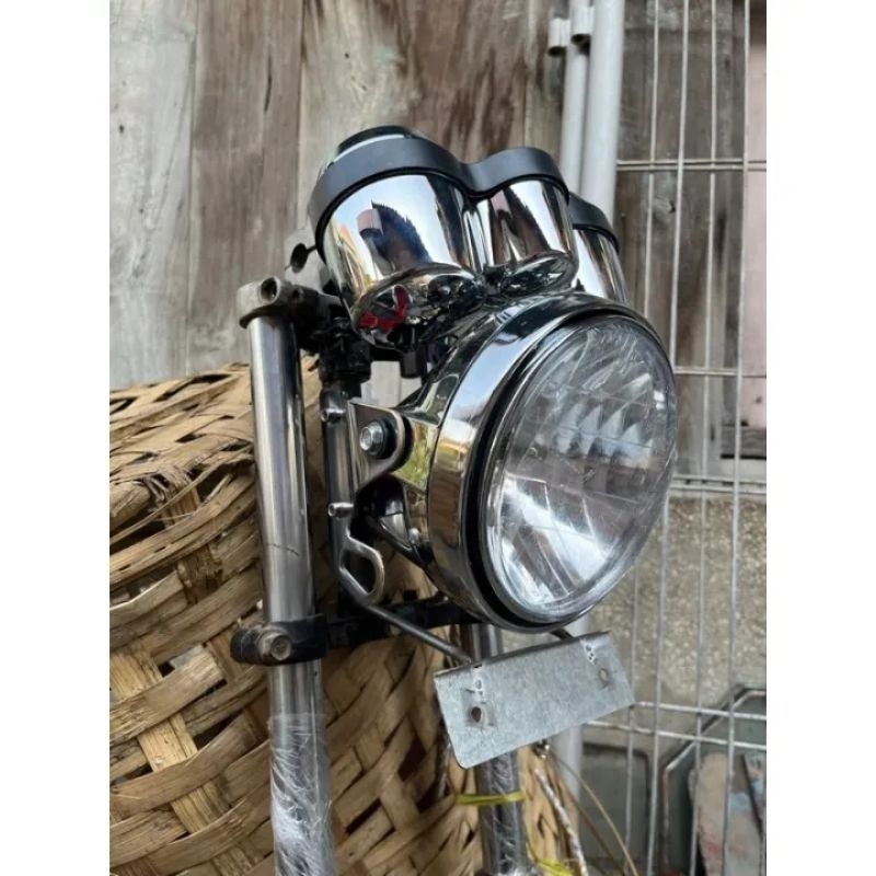 lampu ninja ss r set daymaker 19 led pnp tiger megapro gl / kupingan tiger lama tilam tirev mp model