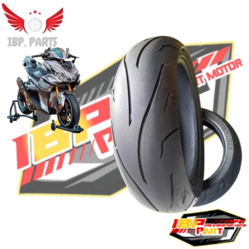 BAN BELAKANG MOTOR AEROK ZENEOS UKURAN 150/60 RING 14 TUBELES