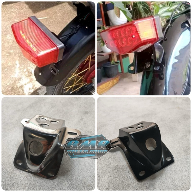 Dudukan lampu belakang rx king pangkon lampu stoplamp belakang rx king