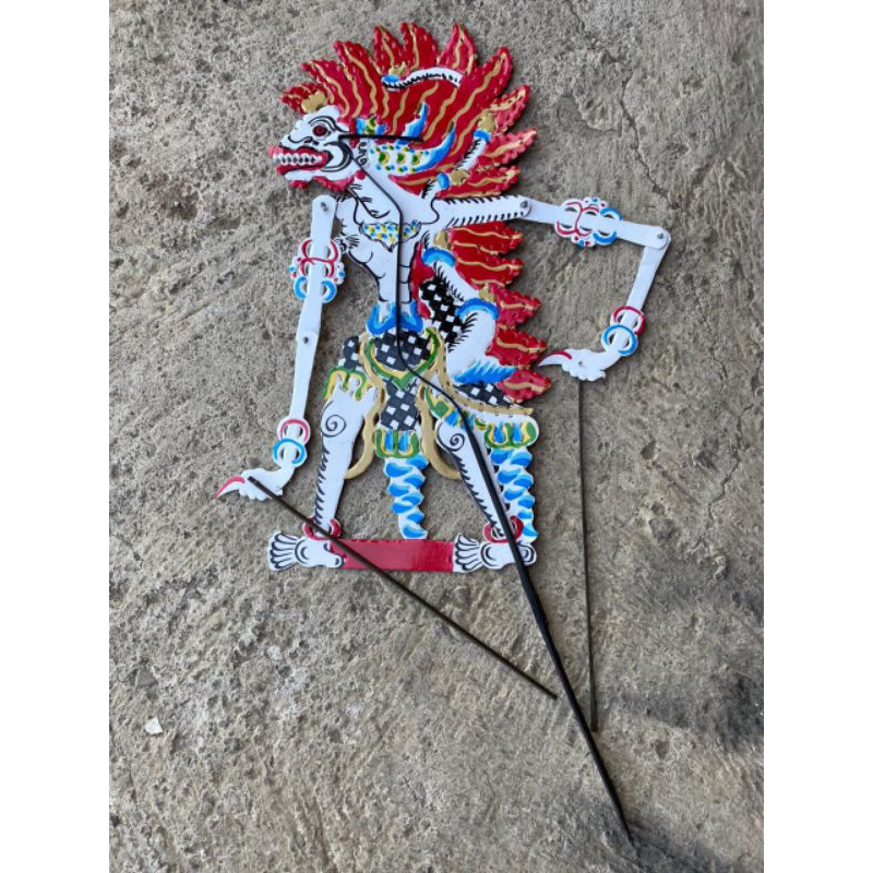 wayang anoman tiwikromo anoman obong rambut merah