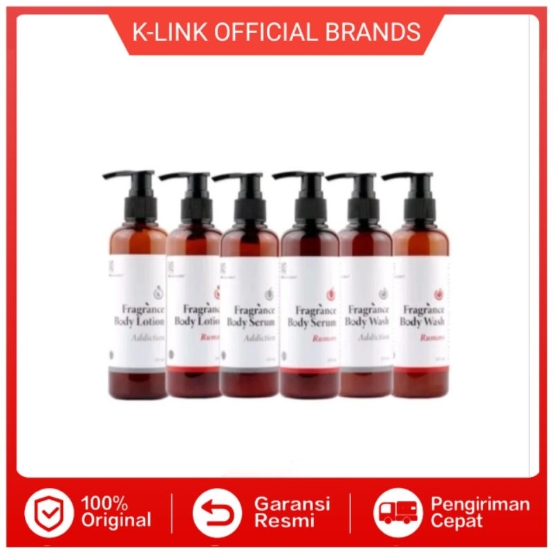Fragarance All Series Body Wash Body Lotion Serum  Addiction Rumors