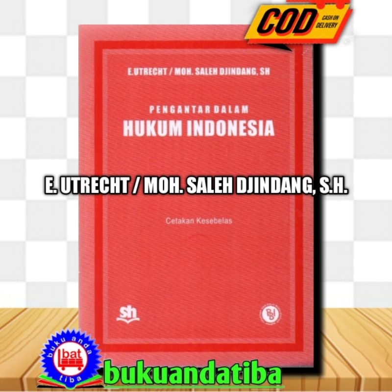 Pengantar Dalam Hukum Indonesia - E. UTRECHT