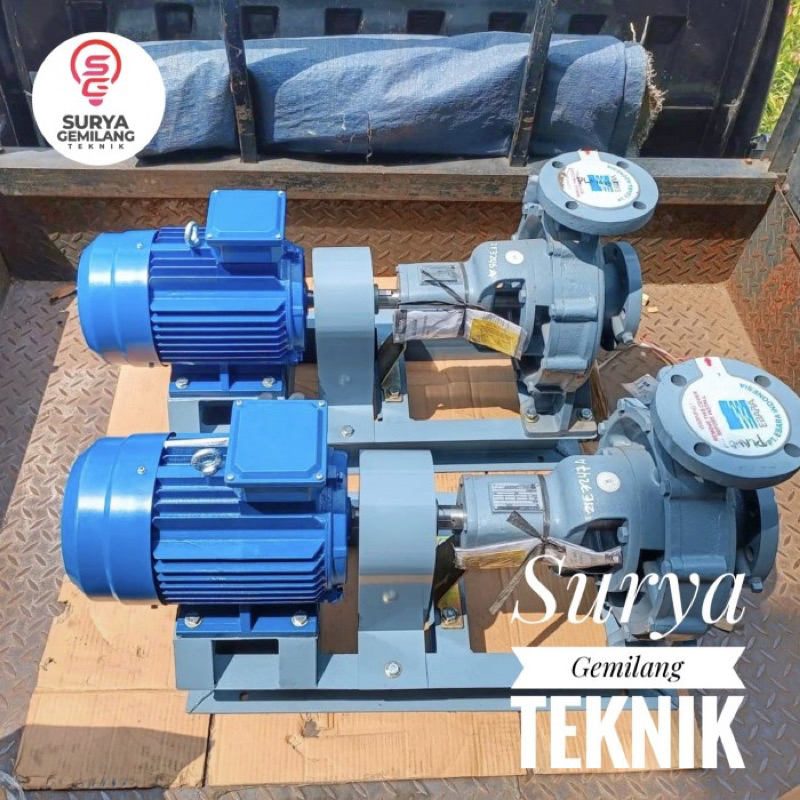 Pompa Sentrifugal EBARA 100x80 FSH 4KW 5,5HP 380V Centrifugal Pump