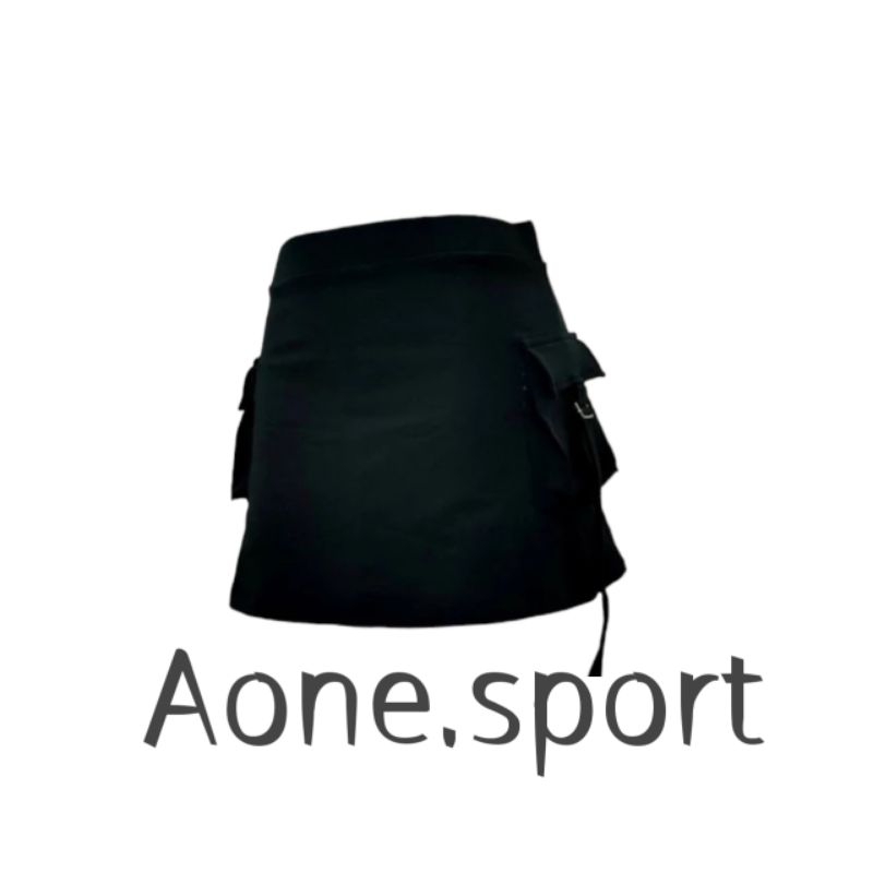 rok olahraga//rok kantong//rok senam kantong samping