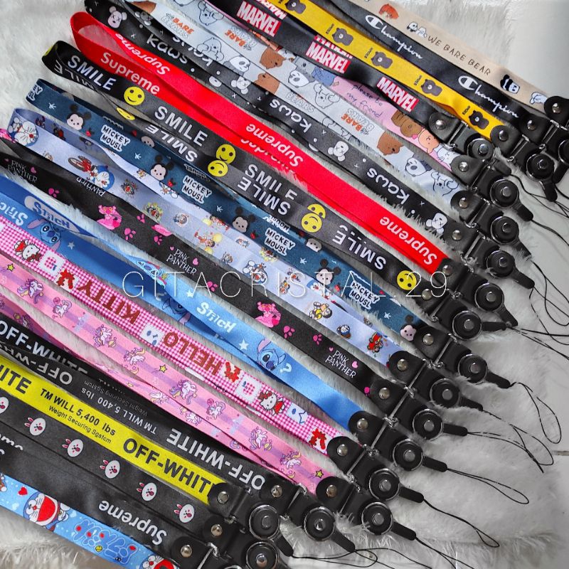 GANTUNGAN HP / KALUNG HP / TALI HP / LANYARD HP / STRAP HP PANJANG 45 CM