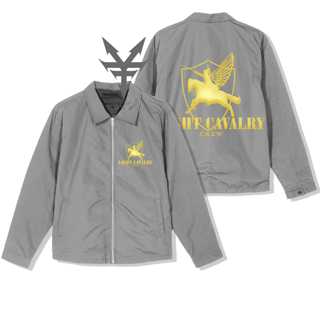 Jaket Owen Knight LIGHT CAVALRY Crew Wind Breaker Manhwa Outfit