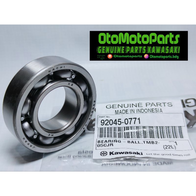 LAHER BEARING KRUKAS 6205 C3 KAWASAKI ORIGINAL 92045-0771