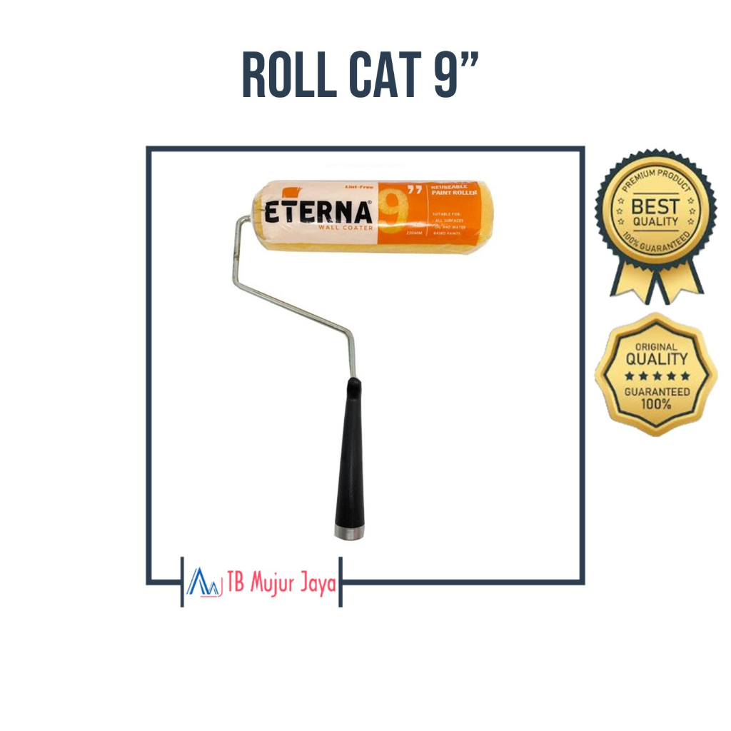 Roll Kuas Cat 9 Inch / Bulu Kuas Cat Besar