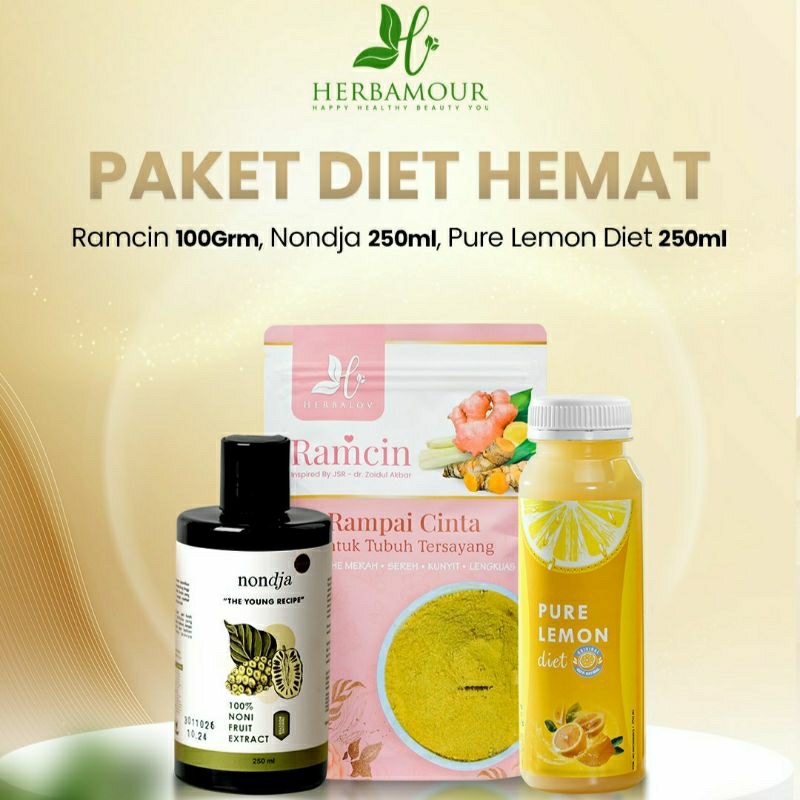 Paket Diet Herbalov Paket Diet Sehat Herbalov Paket Langsing DBH DIET BAHAGIA HERBALOV Herbamour