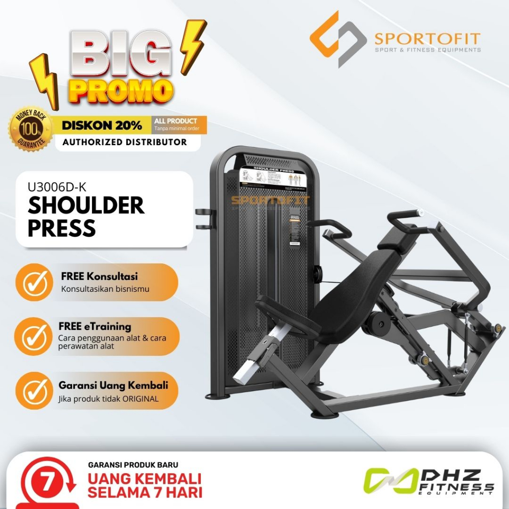Shoulder Press U3006D-K | DHZ | GYM