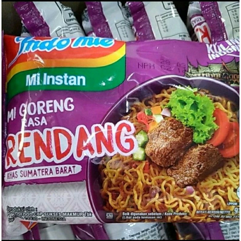 

Indomie Goreng Rendang 70 Gr@ per 10 Pcs