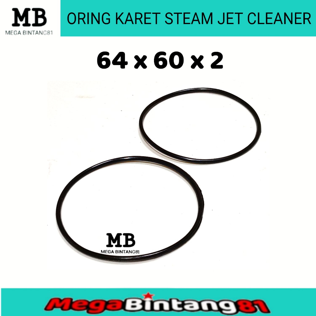 O ring seal jet cleaner karet Oring seal steam jet cleaner 64x60x2