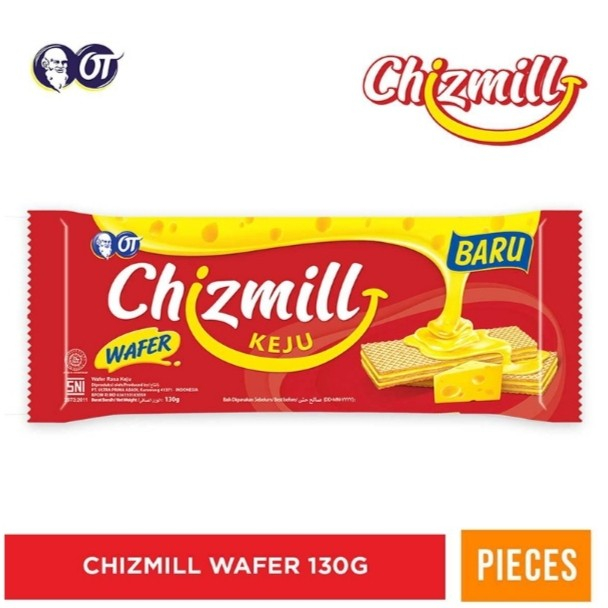 Chizmill Wafer Jasuke Jagung Susu Keju 110 gr