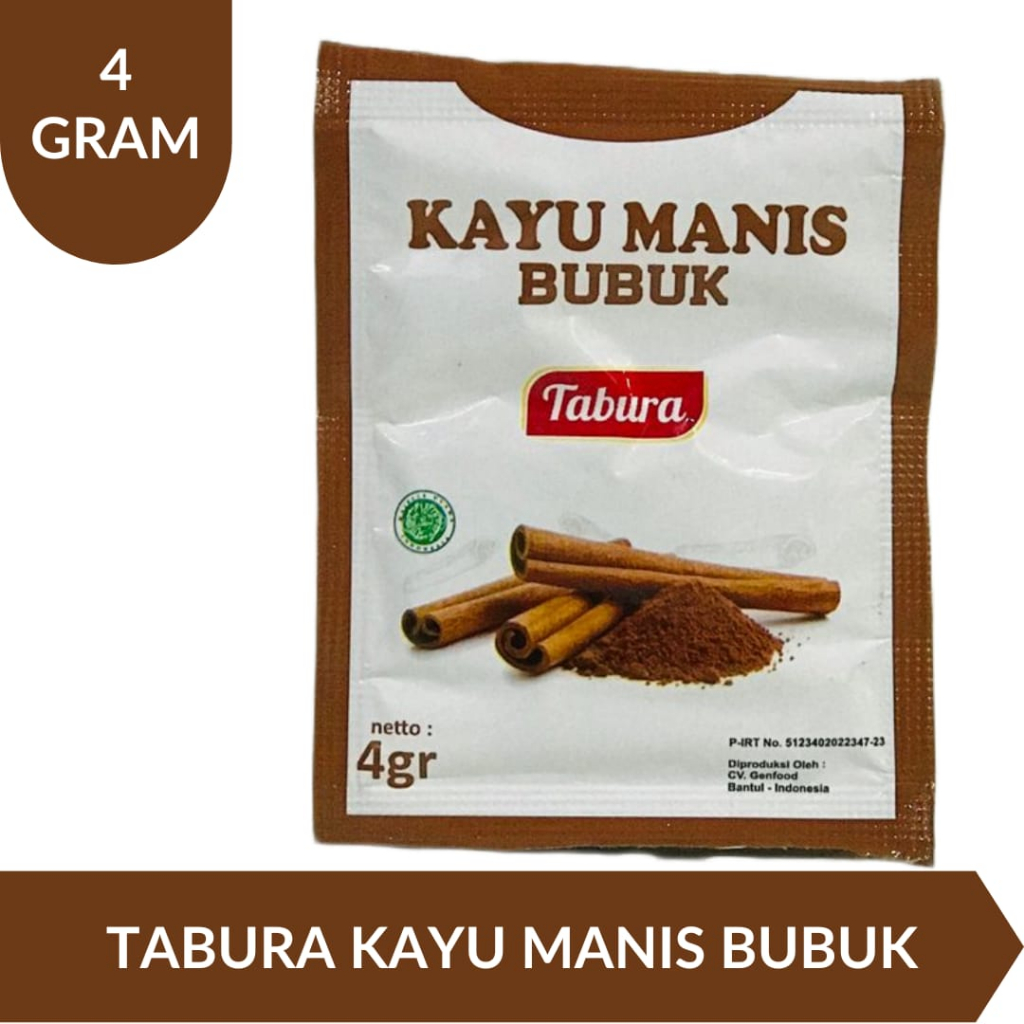 

Tabura Kayu Manis Bubuk 4 Gram