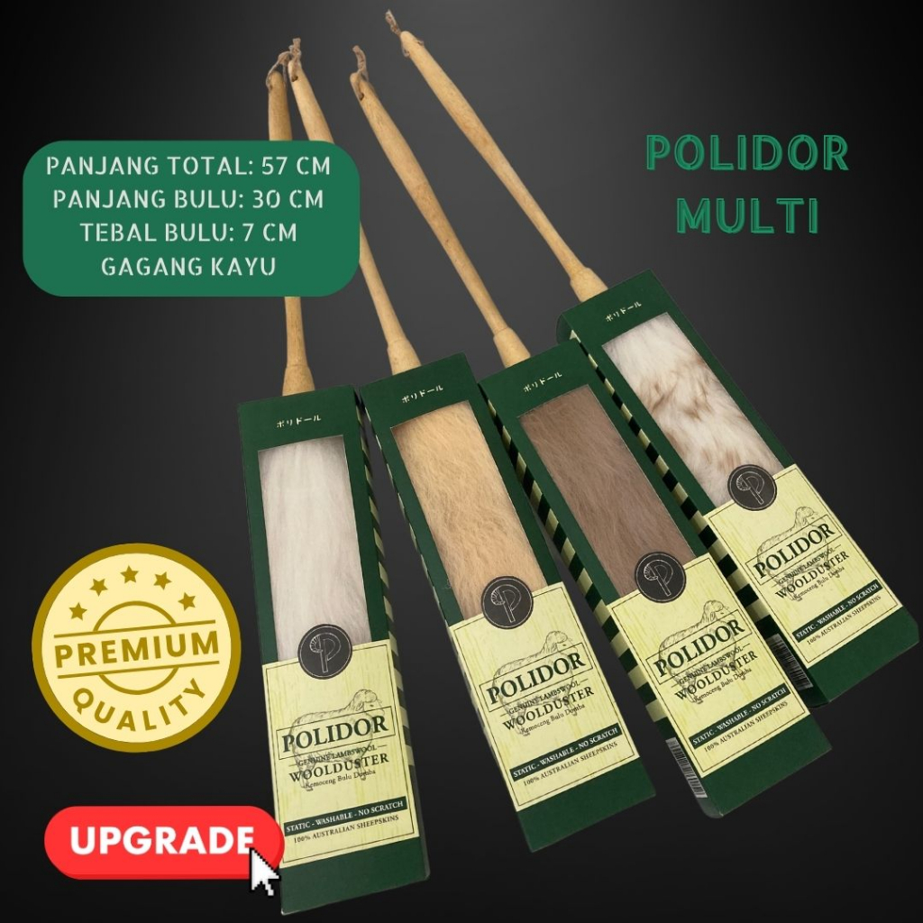 KEMOCENG BULU domba Australia - ANTI GORES - Multi