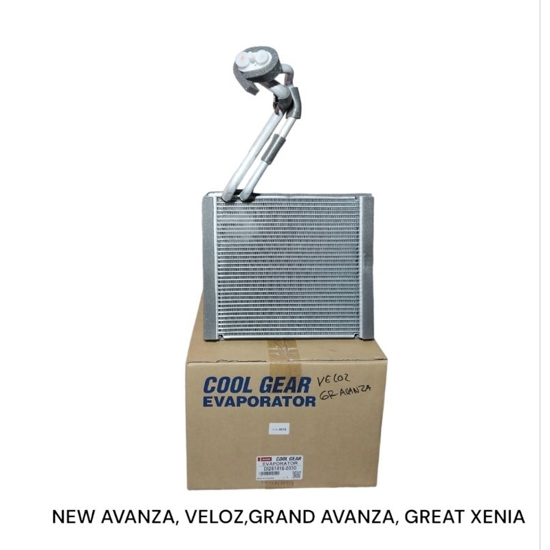 EVAPORATOR TOYOTA NEW AVANZA VELOZ GRAND NEW AVANZA GREAT XENIA ASLI DENSO COOLGEAR ORIGINALOTA NEW 