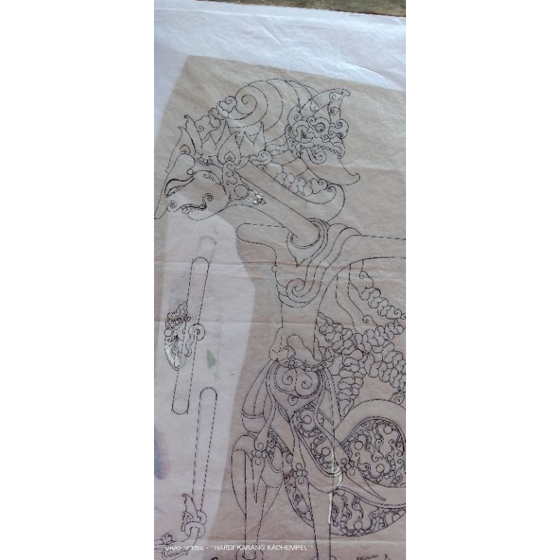 

Blak/mal WAYANG begawan wisrawa