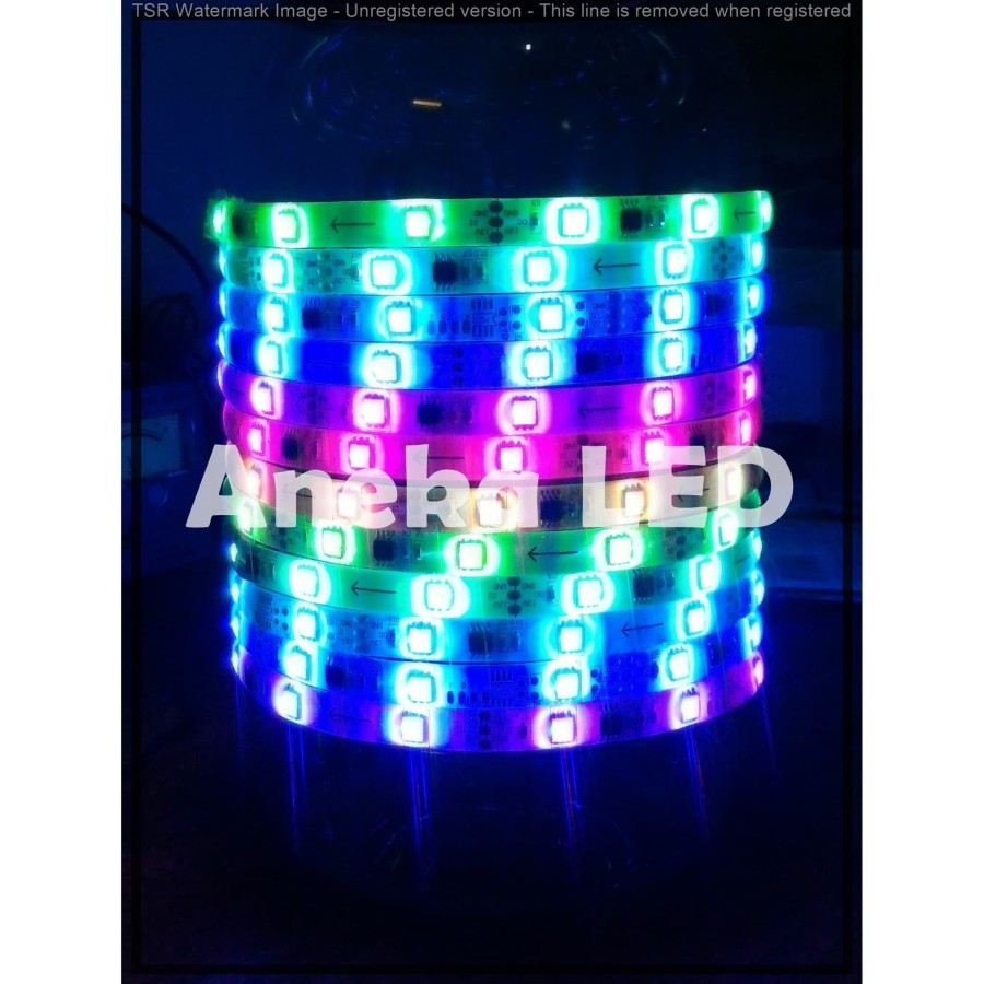 LED Strip Flexible 5050 RGB Gerak 30 LED/m IP65