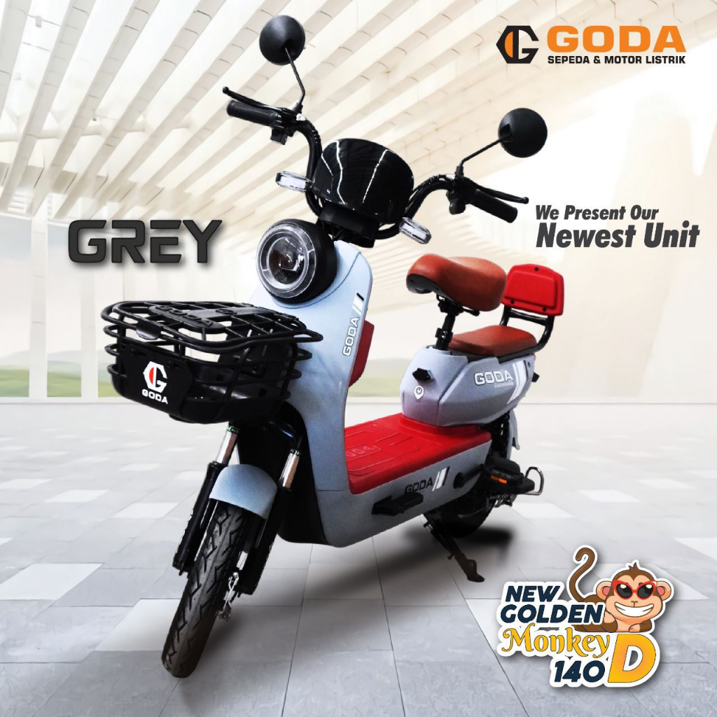 Sepeda Listrik Electric Bike Goda New Golden Monkey GD 140 D & Goda GD 140 A / 140A