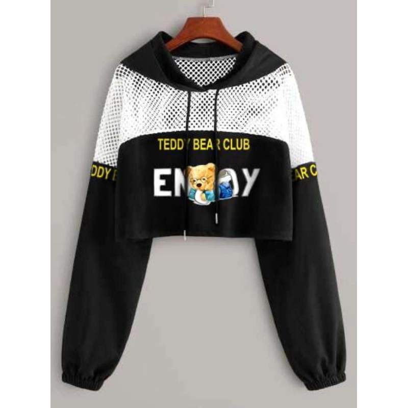 Teddy Bear Hoodie Jaring / hoodie teddy / sweater jala