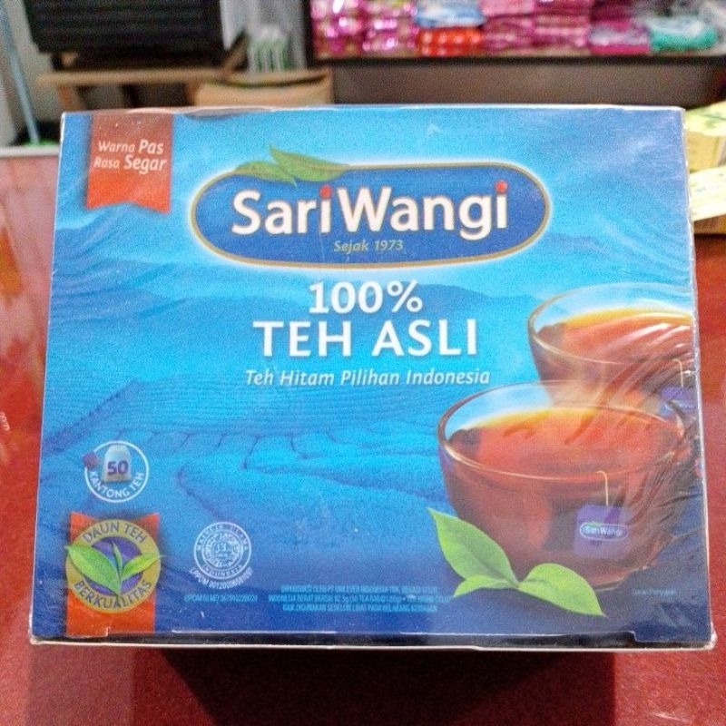 

Teh celup Sariwangi isi 50 kantong celup