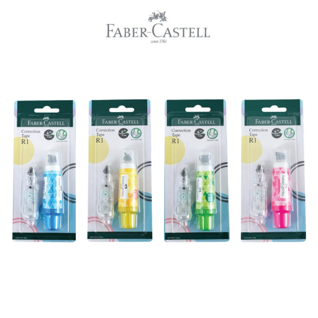 

Faber Castell Correction Tape R1 Series Free Refill 1697