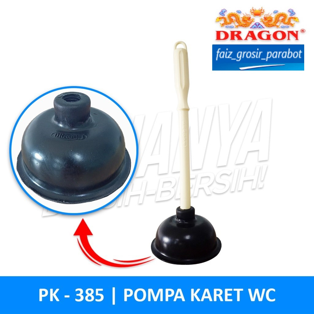 KOP WC / POMPA SEDOT WC MANUAL PLUMBER WC KOP KARET WC
