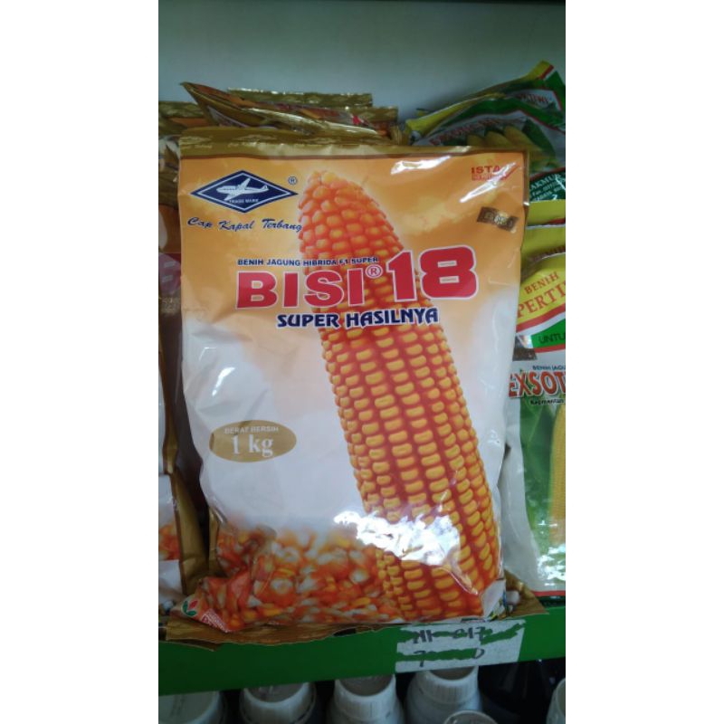 

Benih jagung hibrida BISI 18 kemasan 1kg