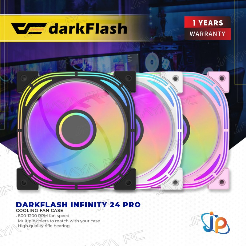 darkFlash Infinity 24 PRO ARGB Led Cooler Fan Case - Fan Casing 12cm