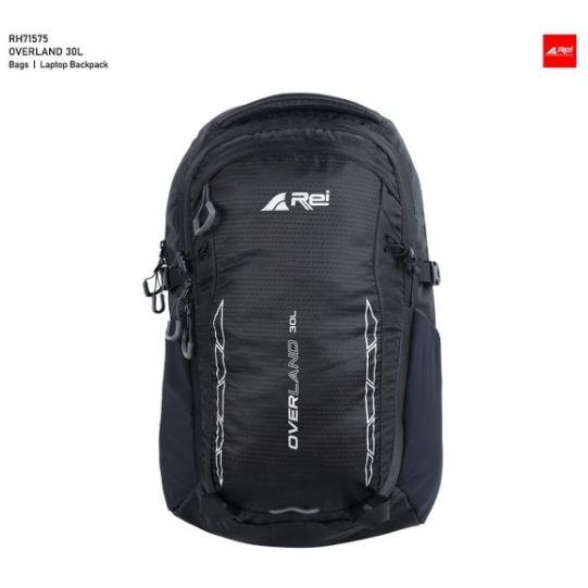 REI TAS RANSEL PUNGGUNG OVERLAND 30L (BLACK)