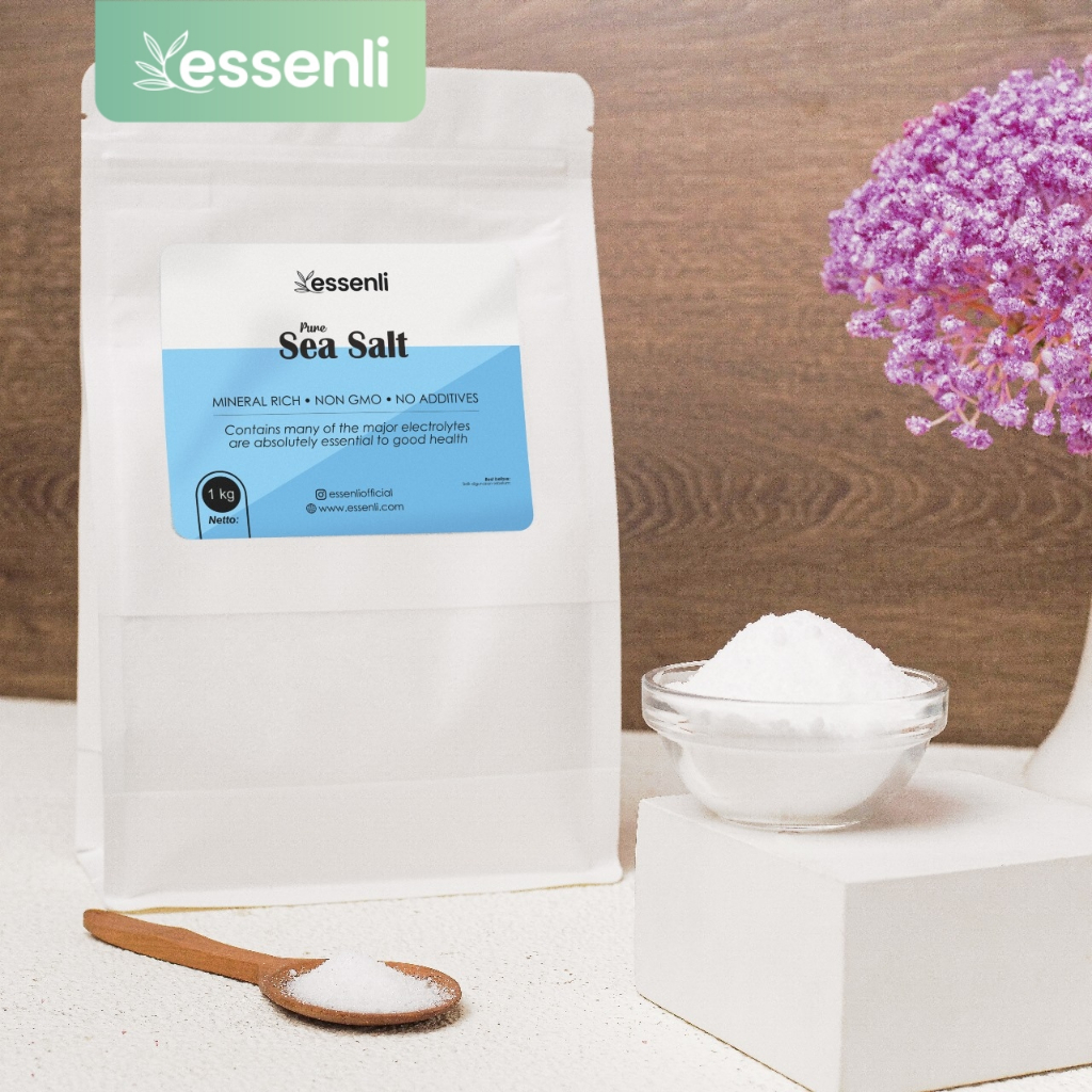 

ESSENLI Garam Laut Murni 1Kg / Sea Salt