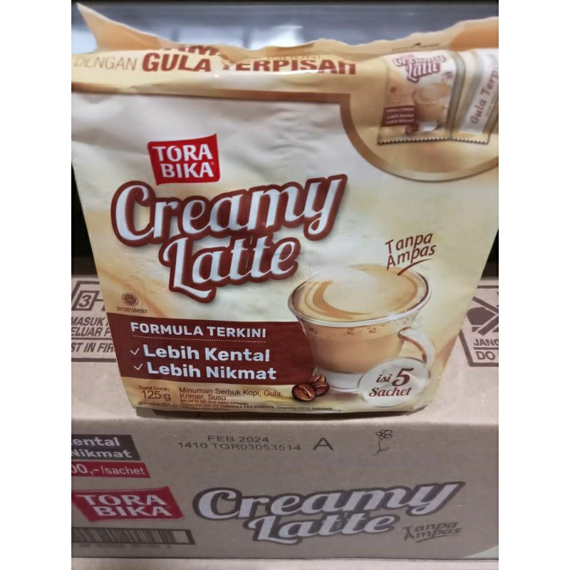 Torabika Creamy Latte box isi 5