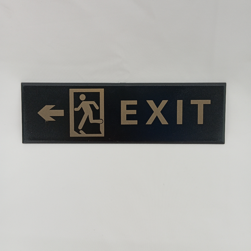 

Stiker Tempelan dinding acrylic EXIT/ sticker papan sign board akrilik tulisan keluar EXIT/Sign Label EXIT