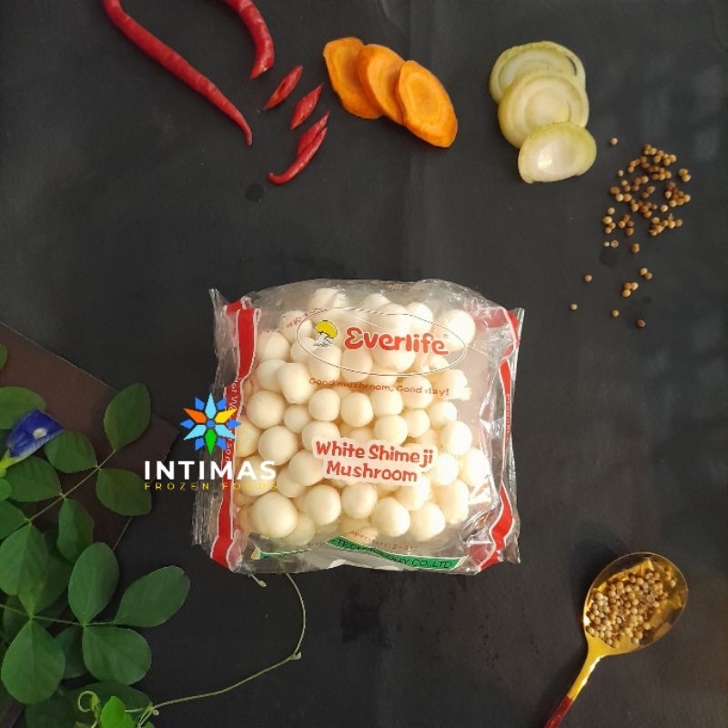 

Everlife White Shimeji Mushroom Jamur Shimeji 150g